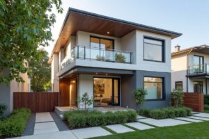 Window contractor installing new windows on Oakland home
